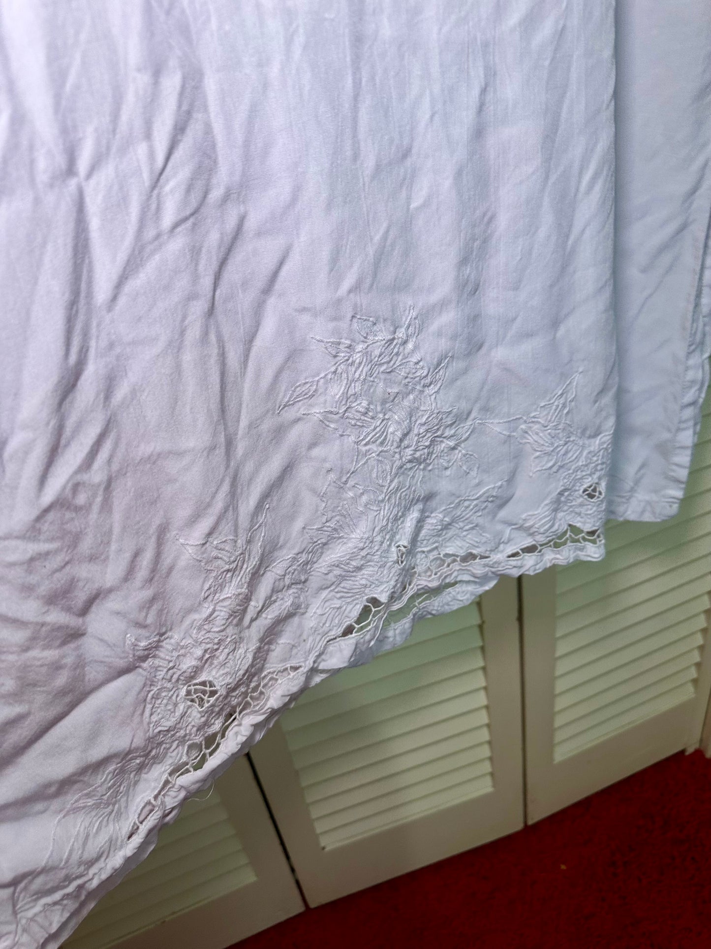 White Beachy Dress (XL)