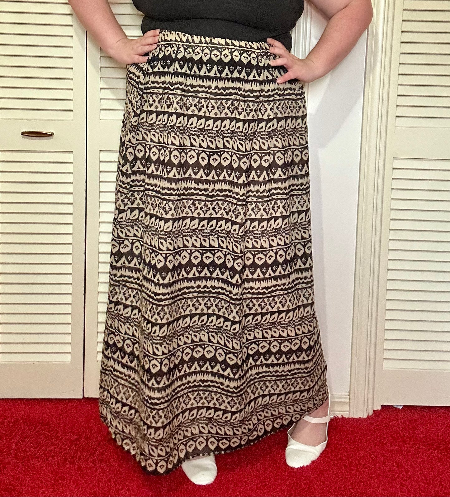 Sheer Boho Skirt (XL)