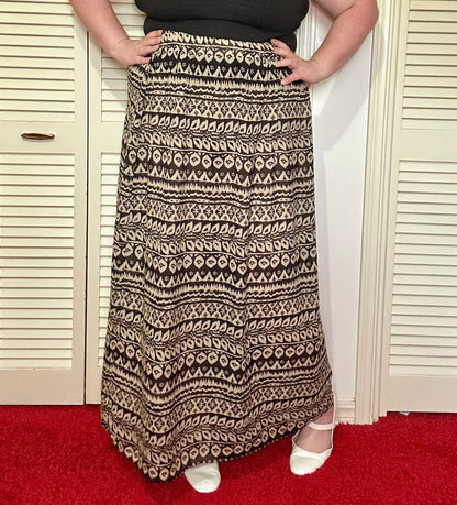 Sheer Boho Skirt (XL)