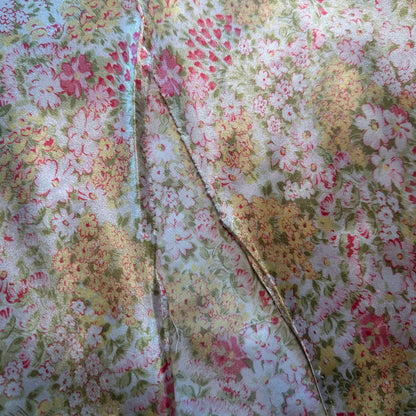 Rhinestone Venus Floral Slip Dress (L)