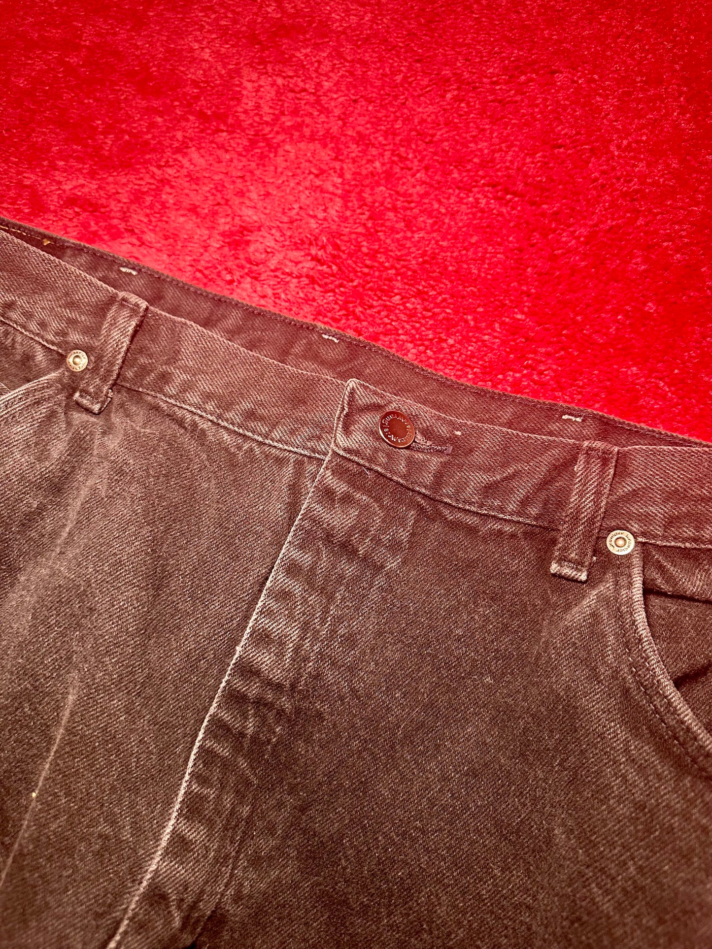 Black Denim Wrangler Jeans (40X30)