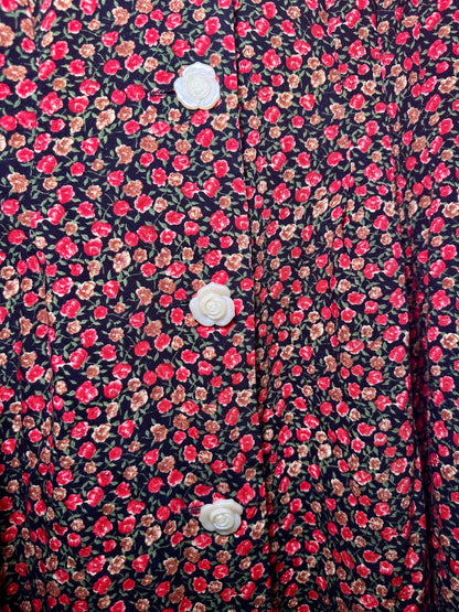 Lace Collar Rose Dress (12)