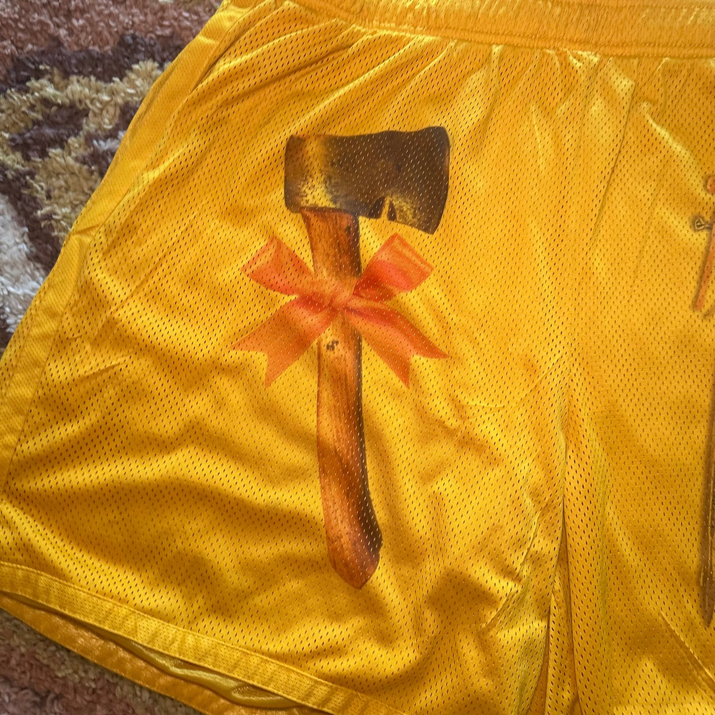 Hatchet and Sword Basketball Shorts (2X)