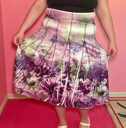 Grunge Purple Fairy Skirt (L)