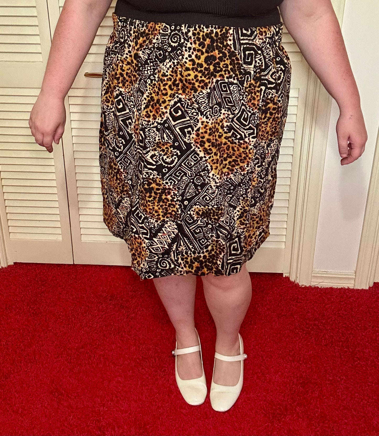 Leopard and Print Skirt (20)