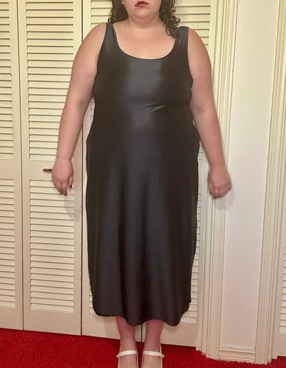 Black Slip Lingerie Dress (XL)