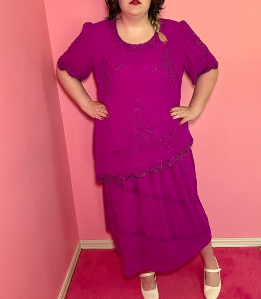Purple Beaded Set (18/20)