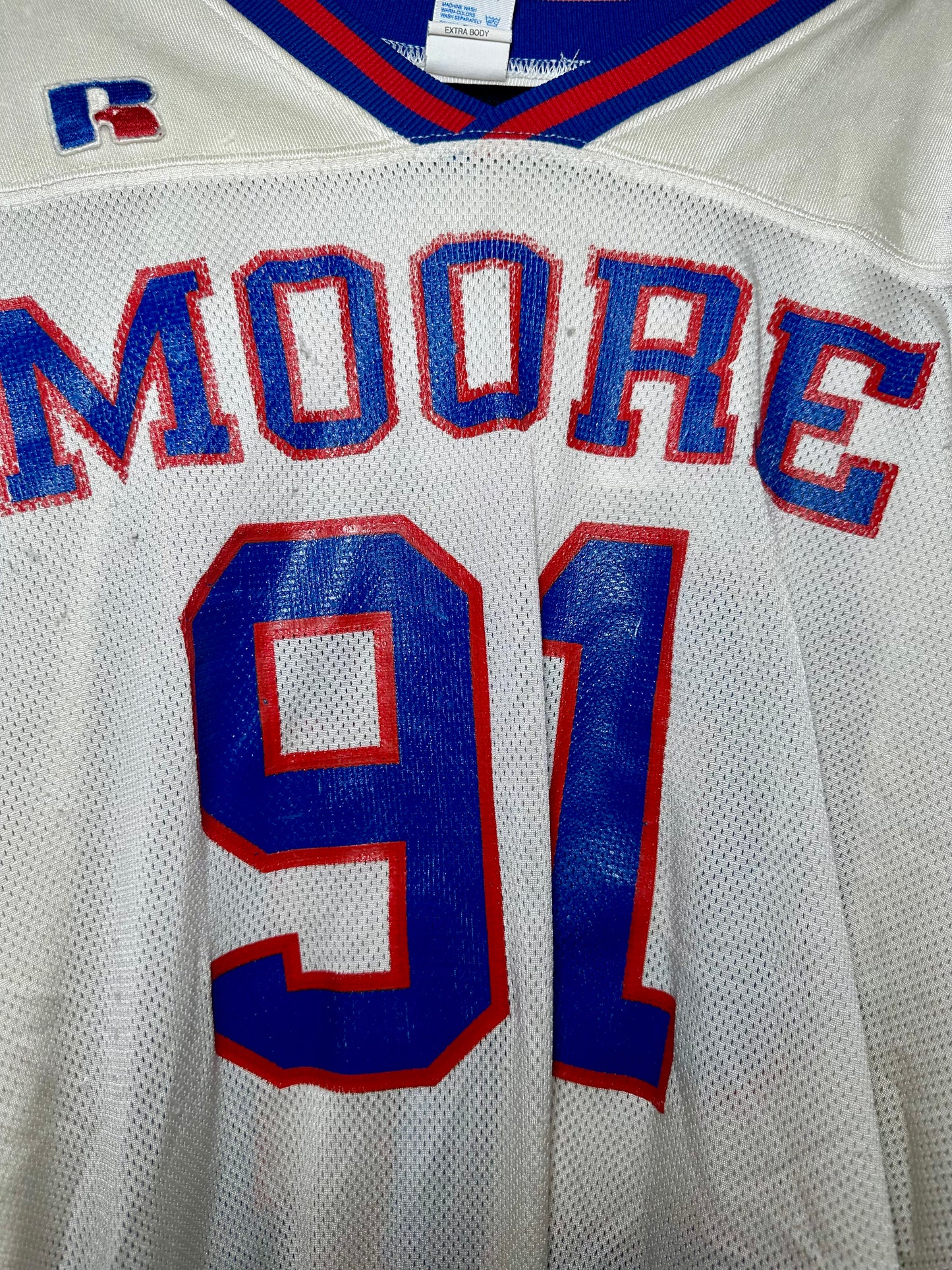 Distressed Football Jersey (XXL)