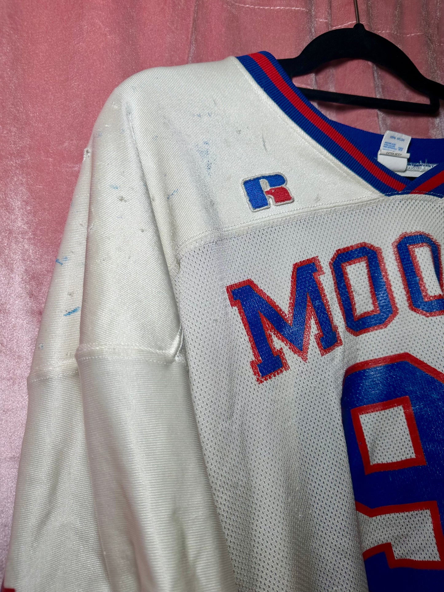 Distressed Football Jersey (XXL)