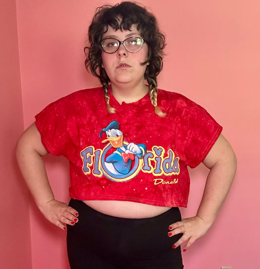 Donald Duck Crop Top (XXL)