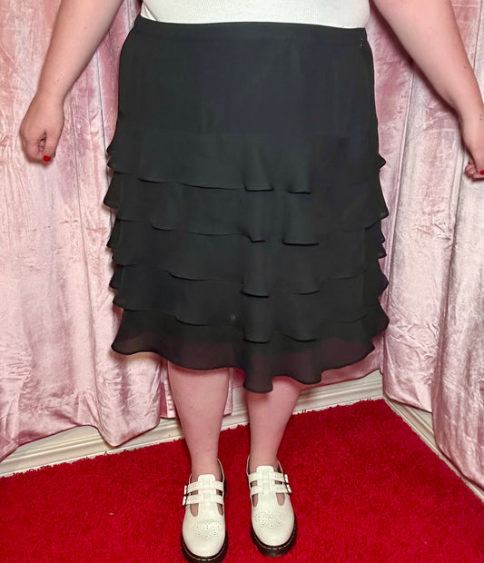 Black Ruffle Skirt (26)