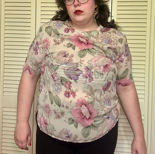 Pastel Floral Blouse (16)