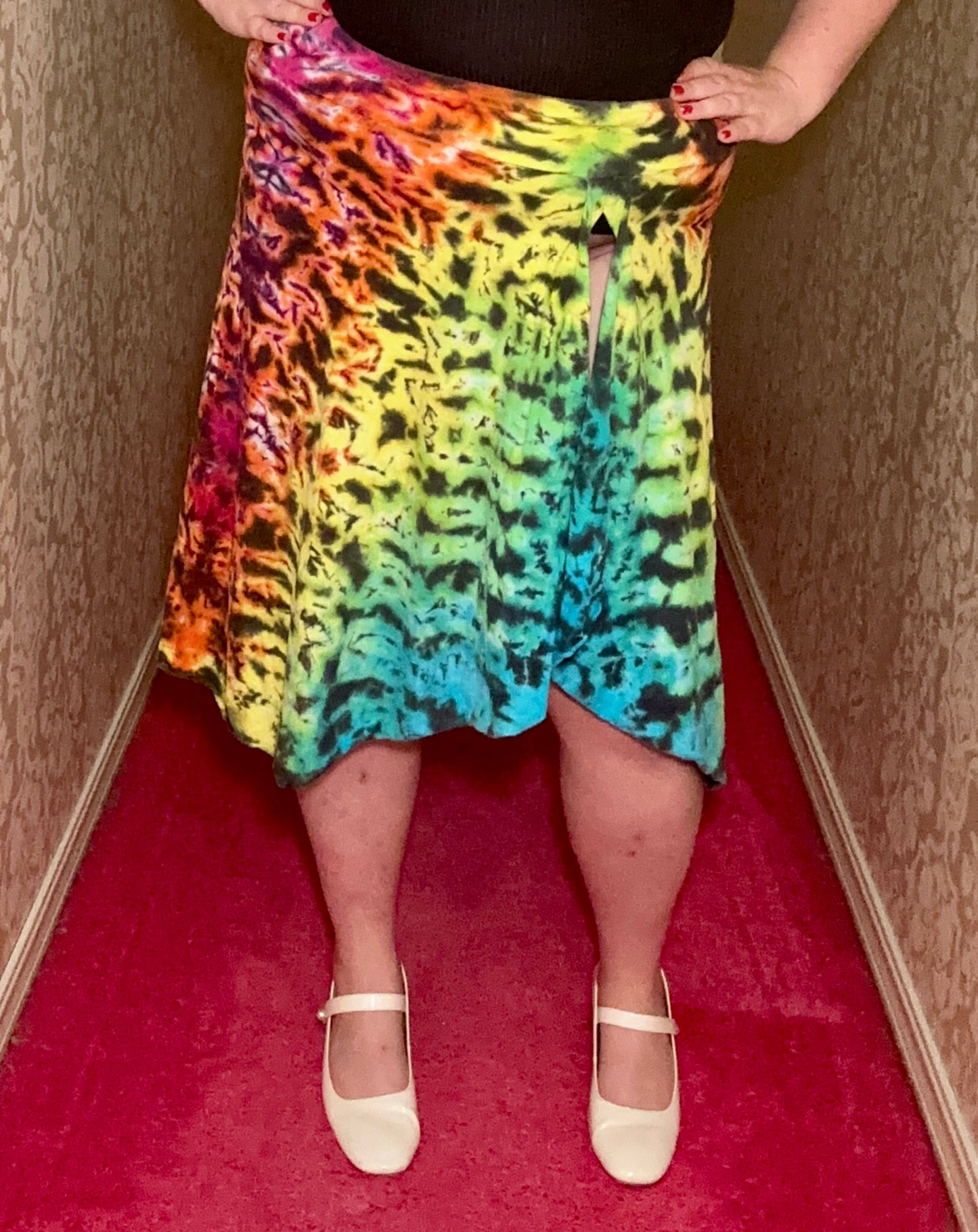 Tie Dye Skirt (L)