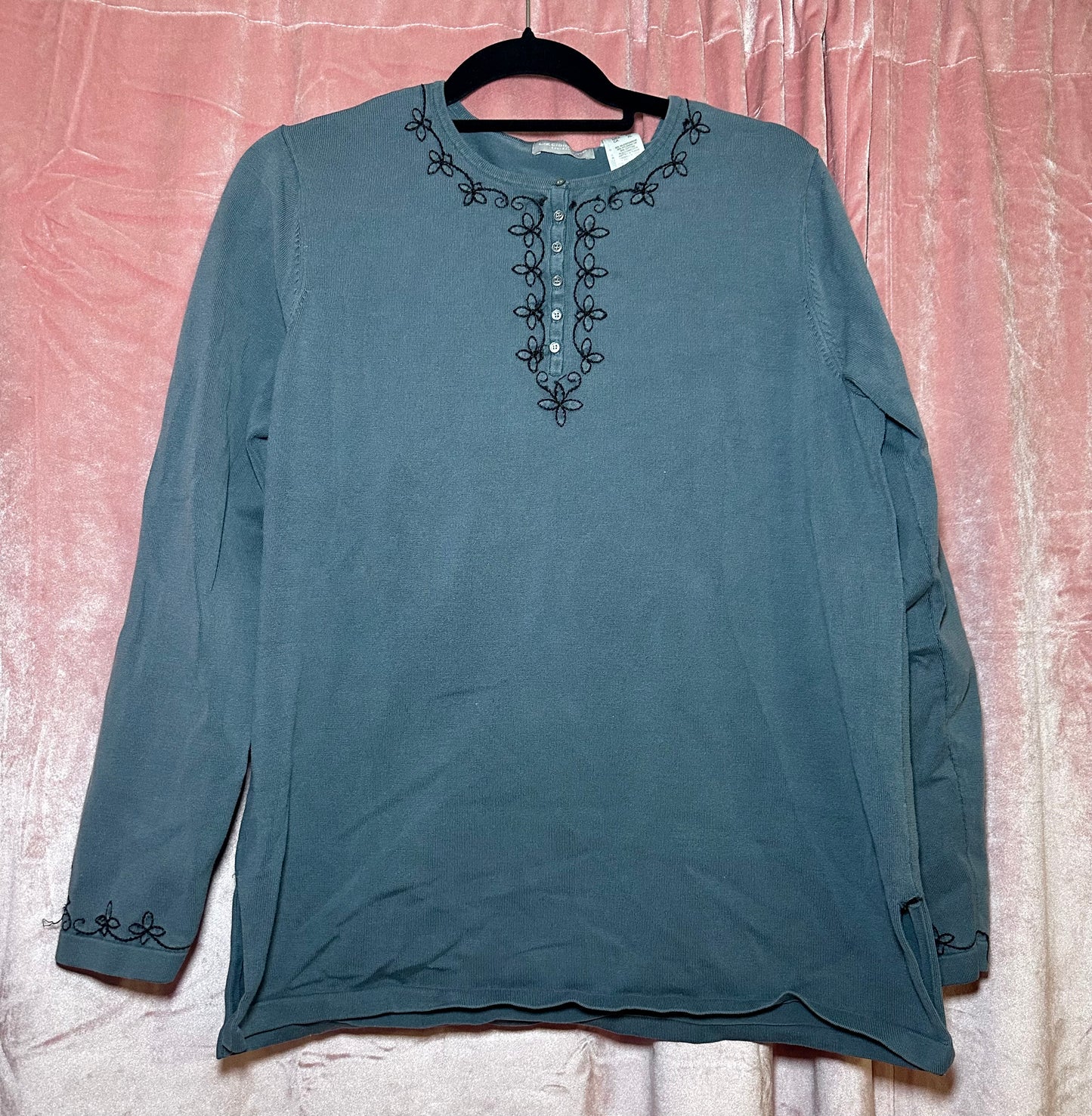 Grey Long Sleeve Top (XL)