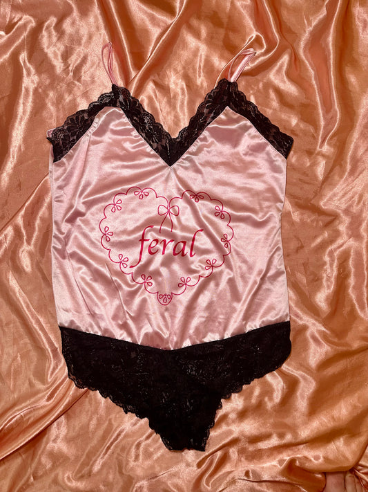 Feral Pink Bodysuit (XXL)