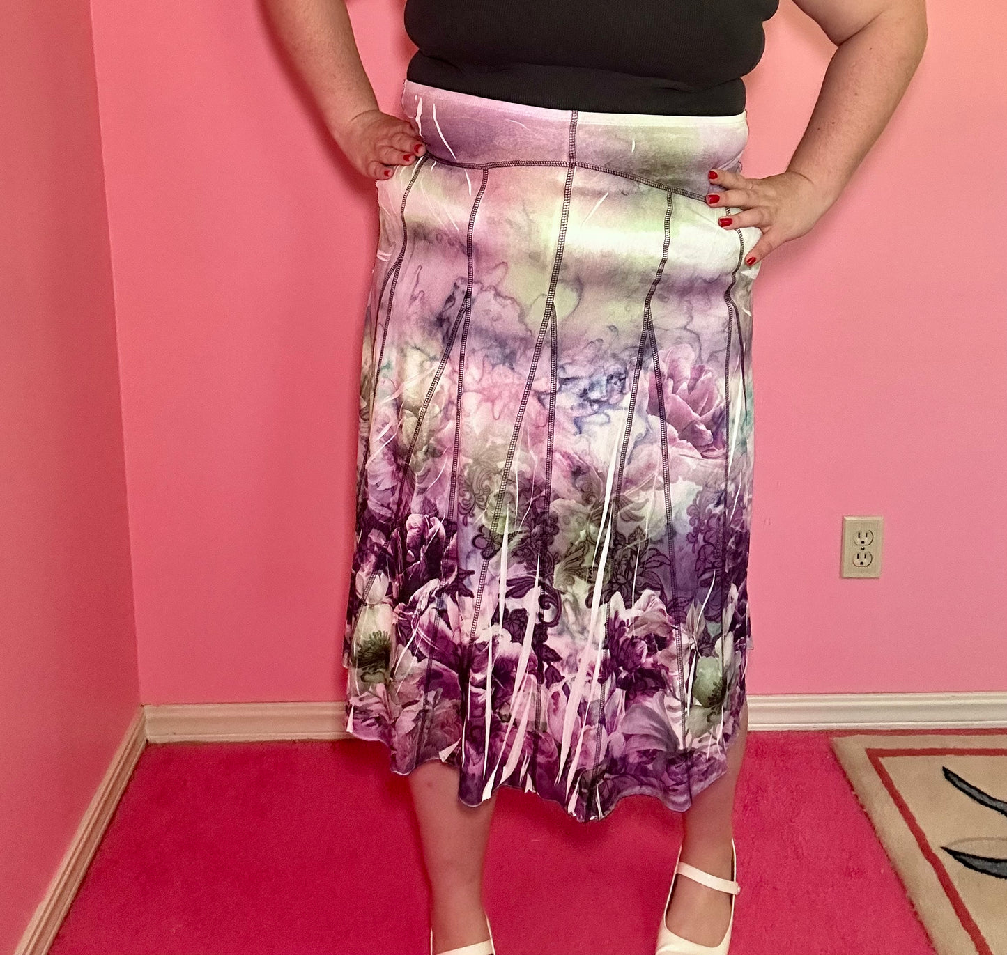 Grunge Purple Fairy Skirt (L)
