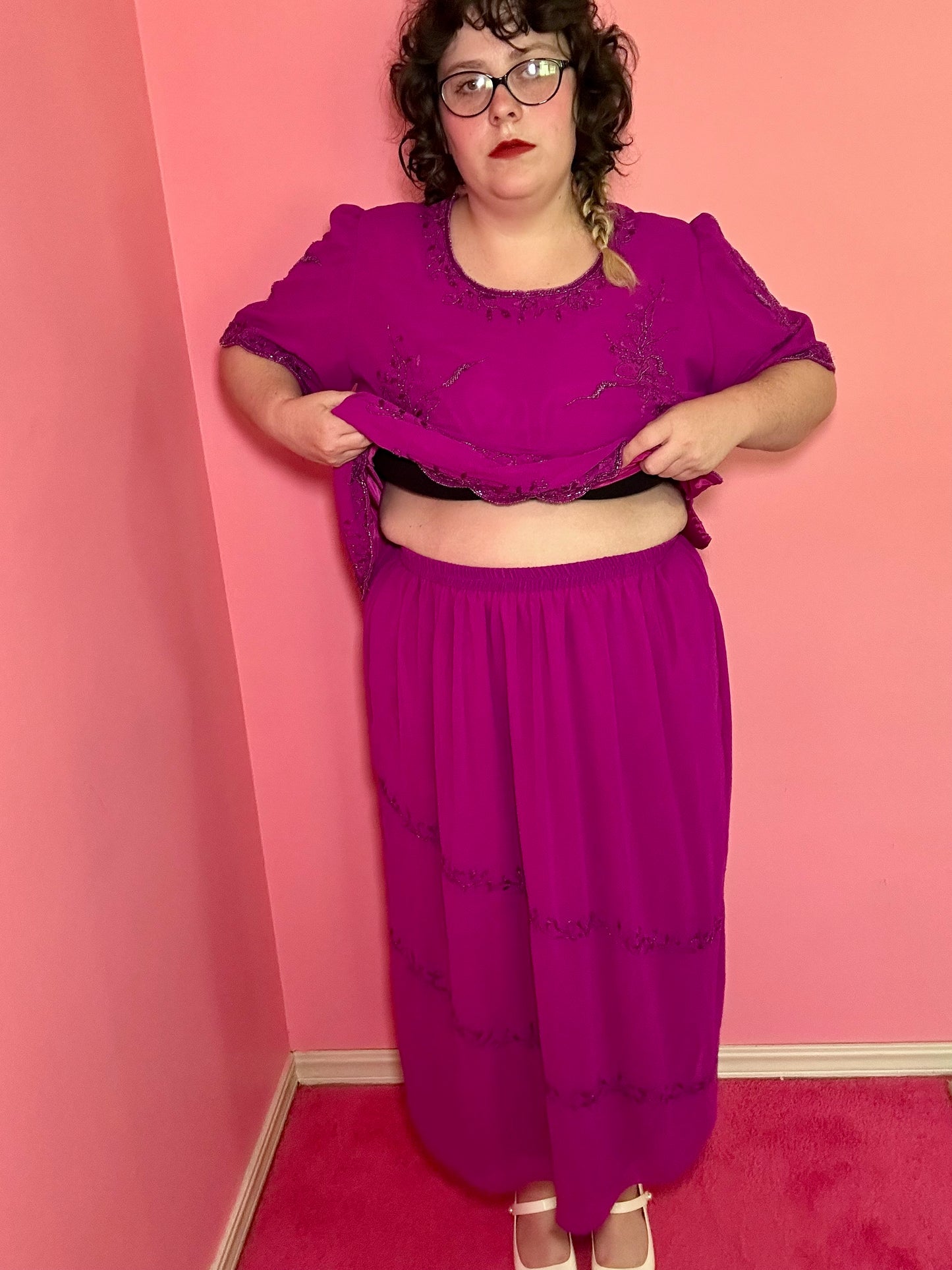 Purple Beaded Set (18/20)
