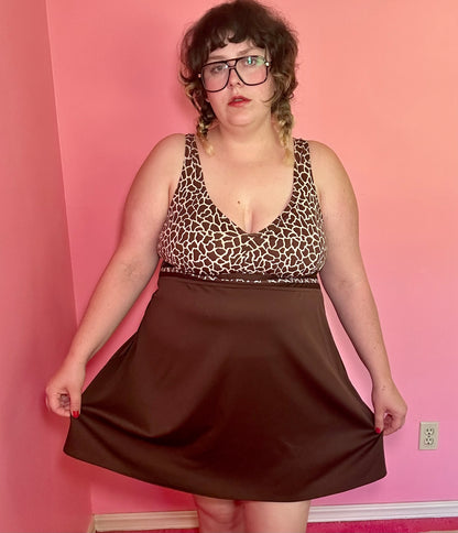Giraffe Swim Dress (22W/24W)