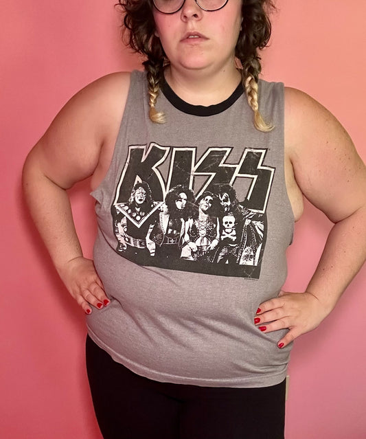 90s Kiss Tank Top (L)