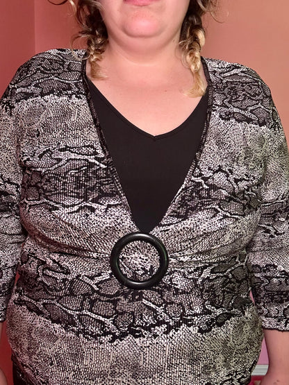 Snake Y2K Blouse (XL)