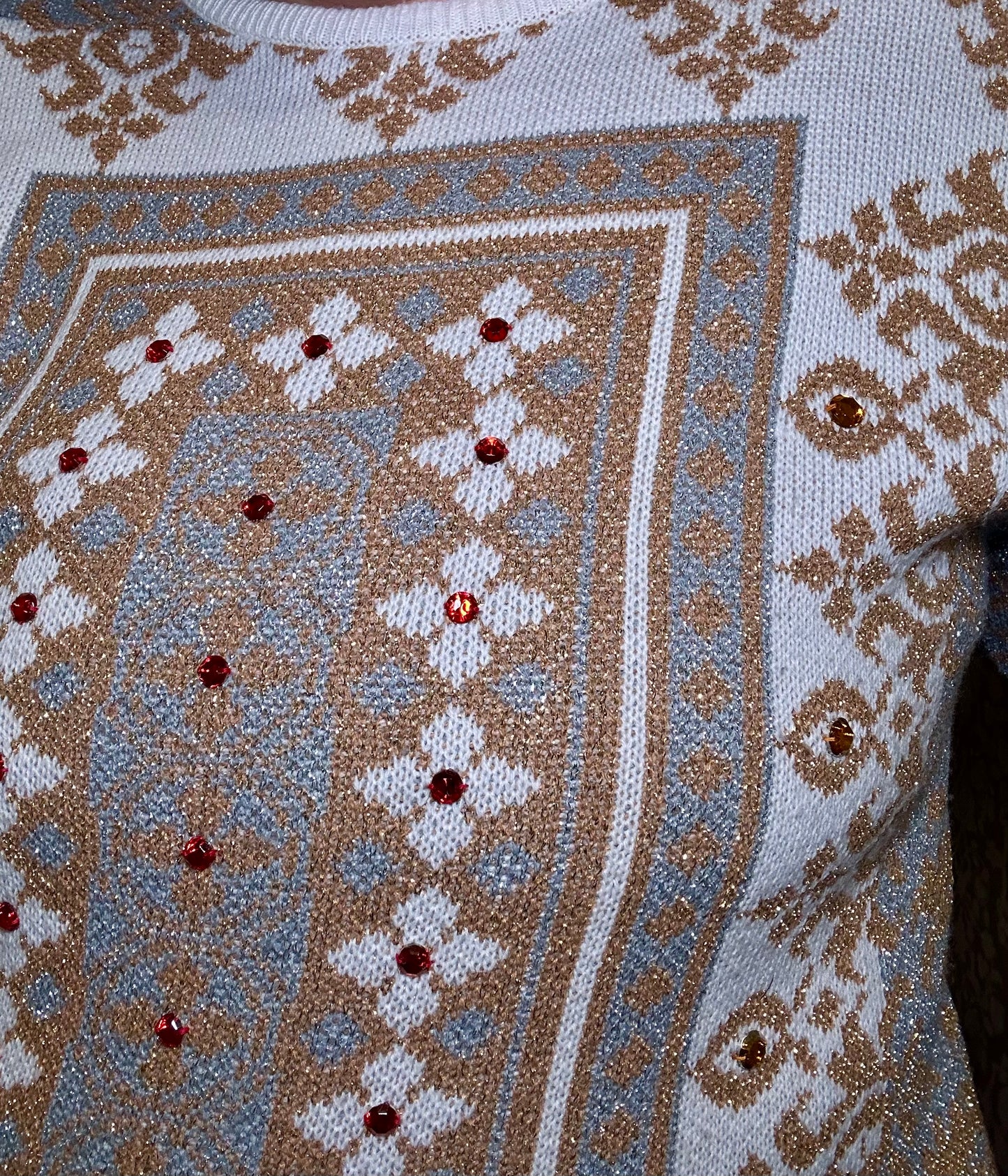 Winter Sparkle Sweater (XL)