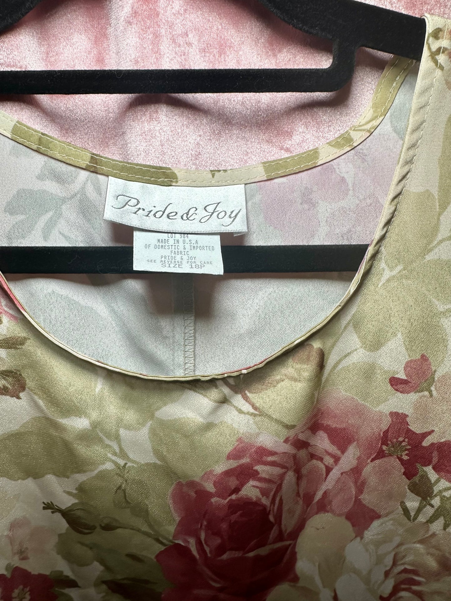 Pink Rose Dress (18P)
