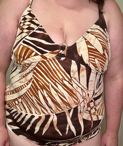 Brown Tropical Swimsuit (22)