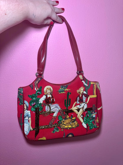 Cowgirl Pinup Purse