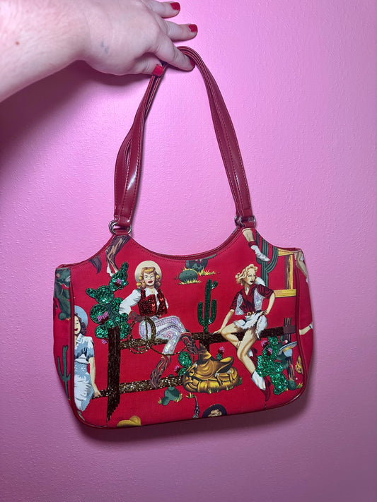 Cowgirl Pinup Purse