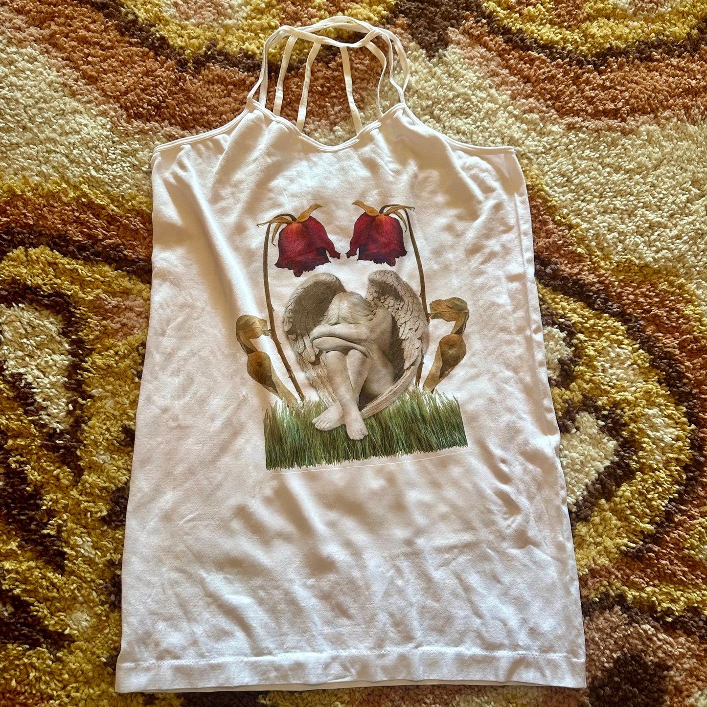 Sad Angel Straps Tank Top (XL)