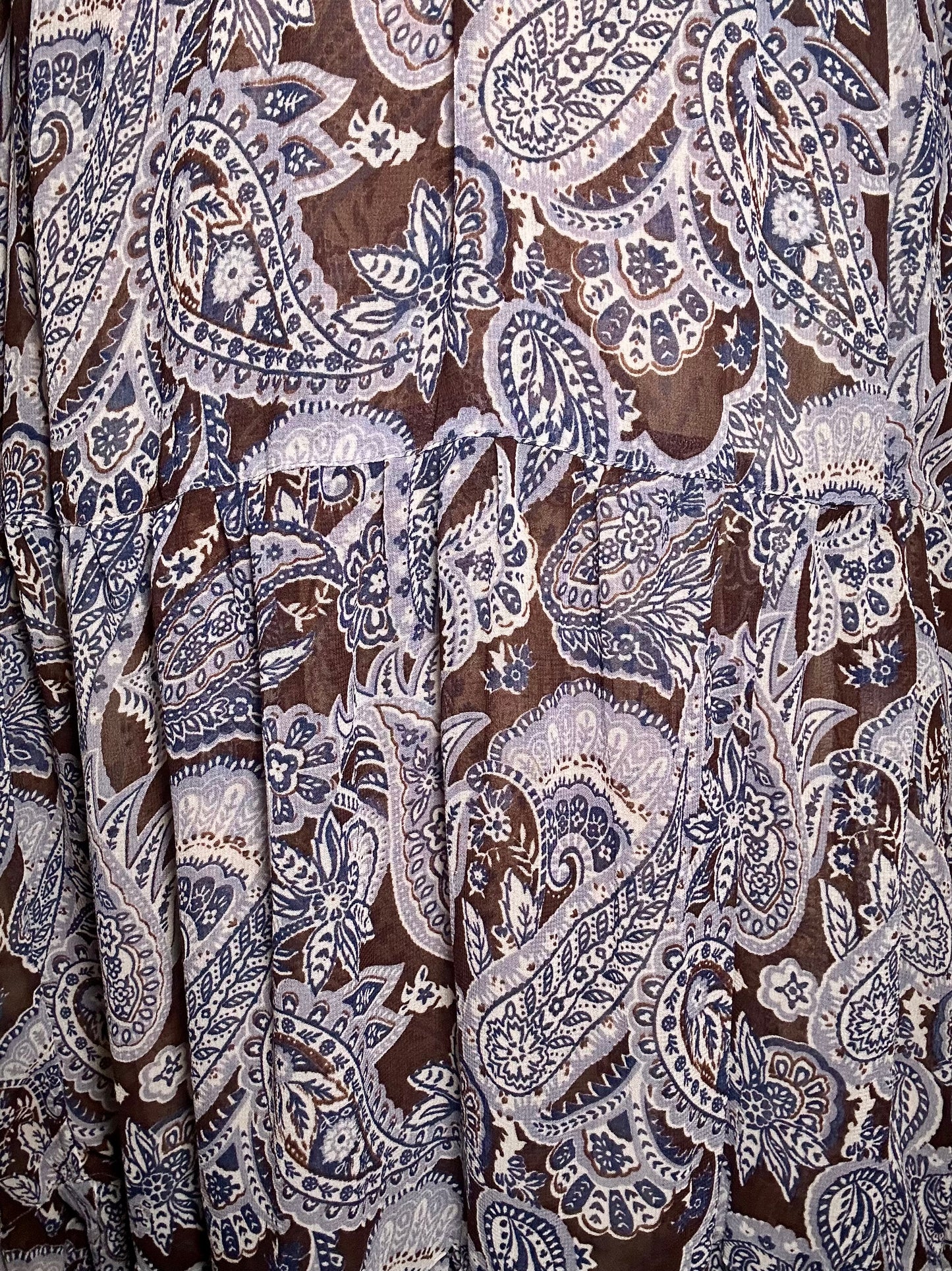 Reversible Blue Chiffon Skirt (16)
