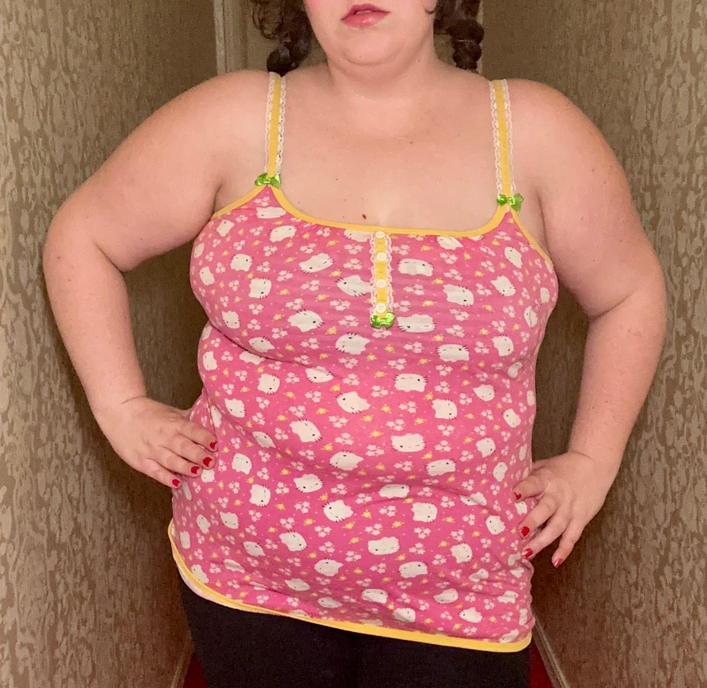 Y2K Hello Kitty Tank Top (L)