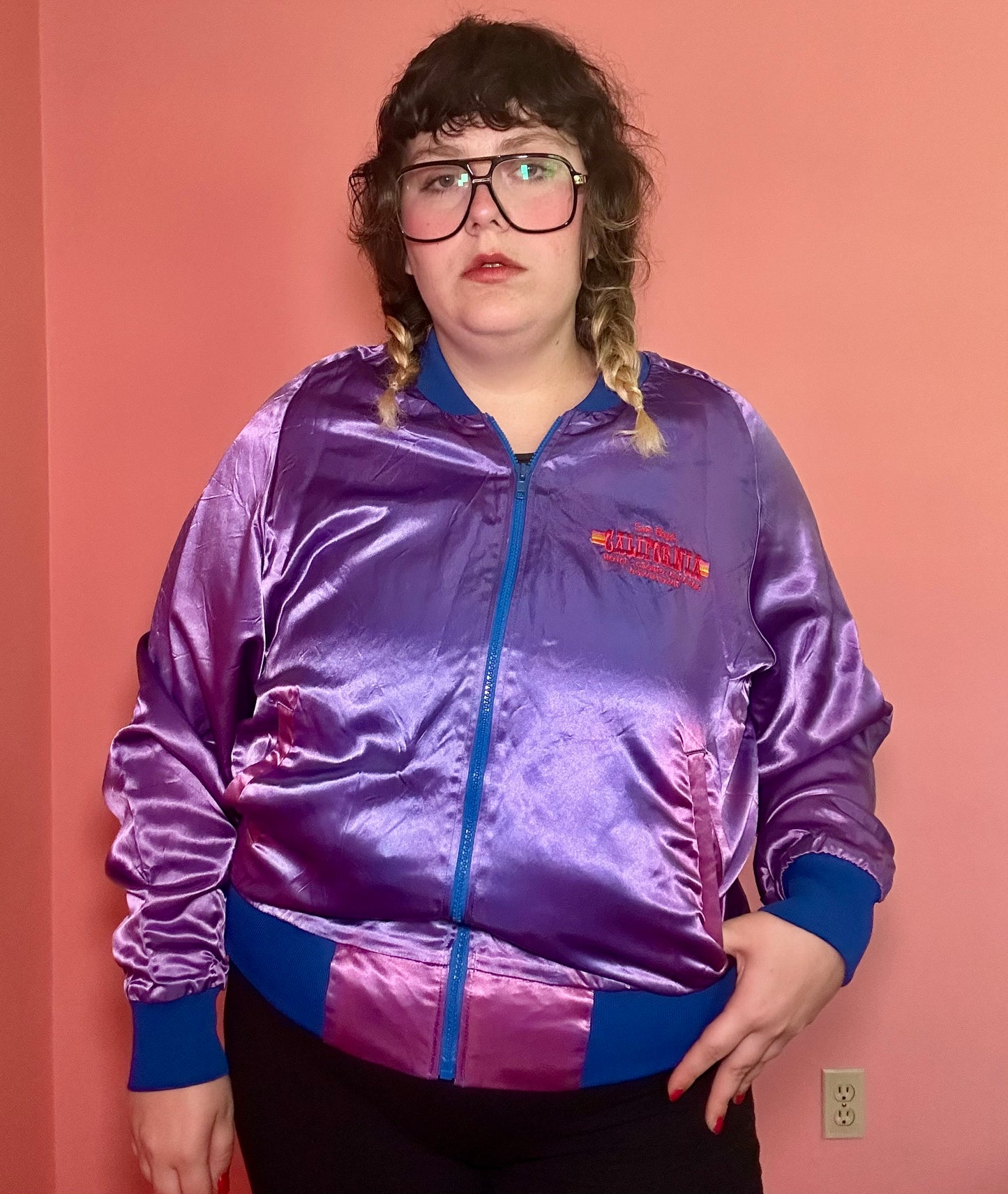 Purple Casino Bomber Jacket (L)