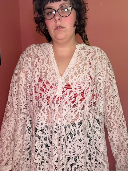 White Lace Top (30W)