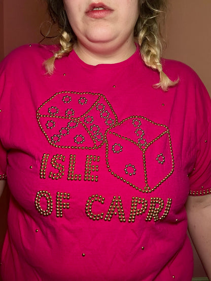 Studded Isle of Capri T-Shirt (XL)