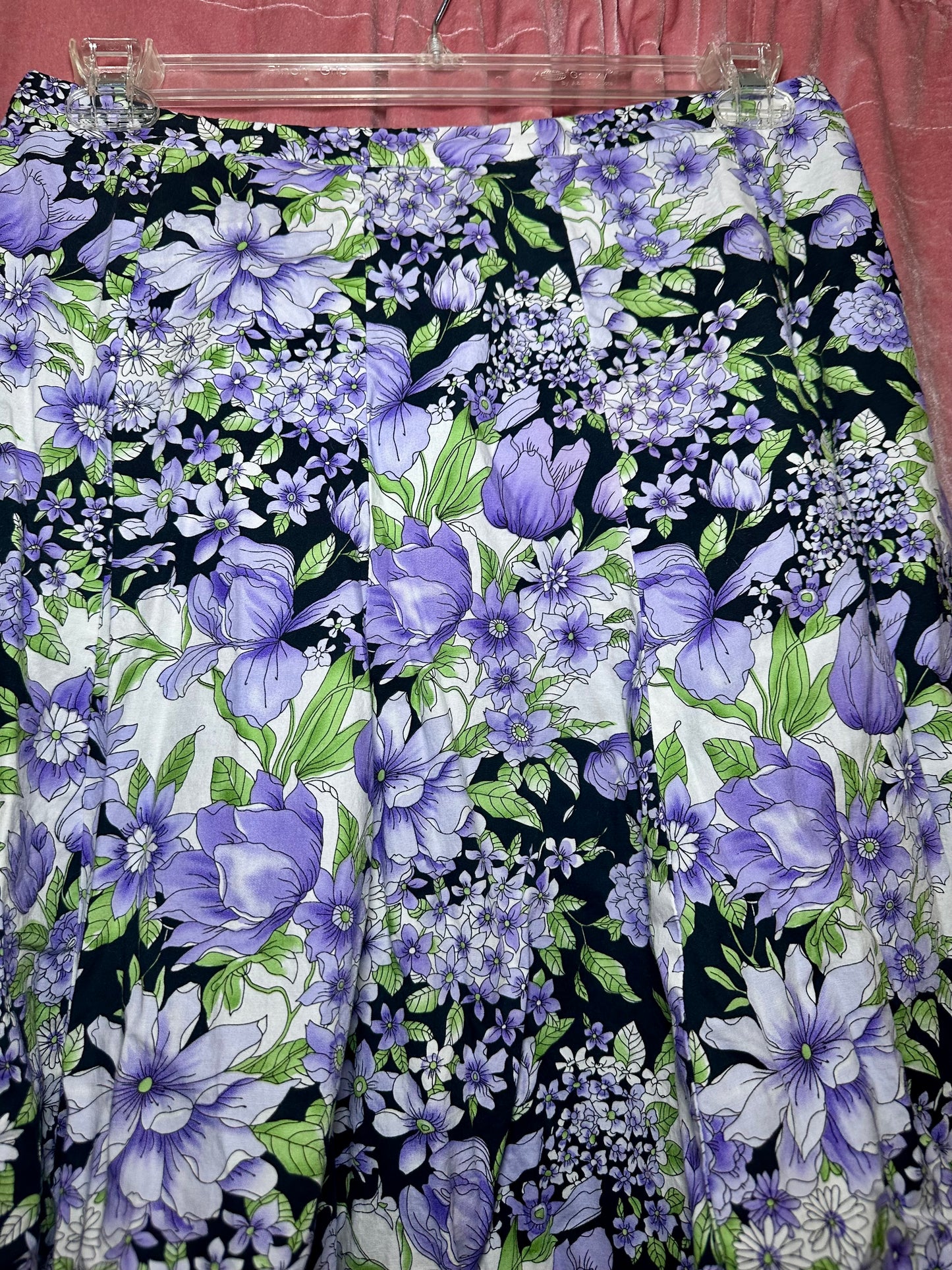 Purple Floral Skirt (14)