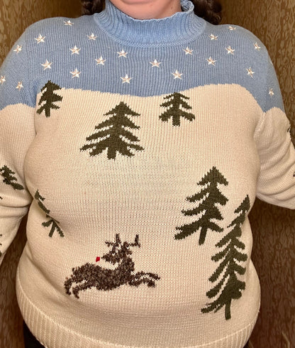 Rudolph Landscape Sweater (XL)