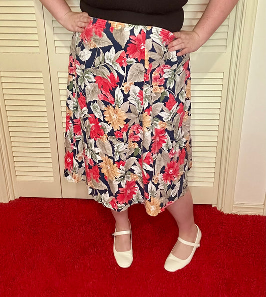 Floral Summer Skirt (20)