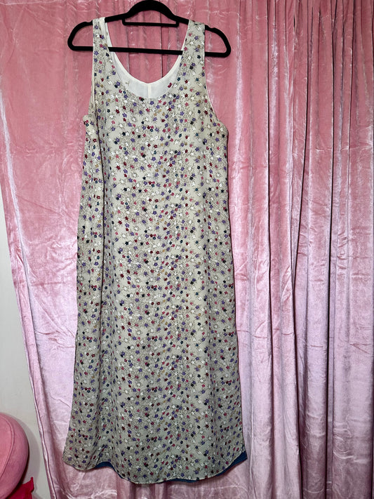 Sage Floral Reversible Dress (14)