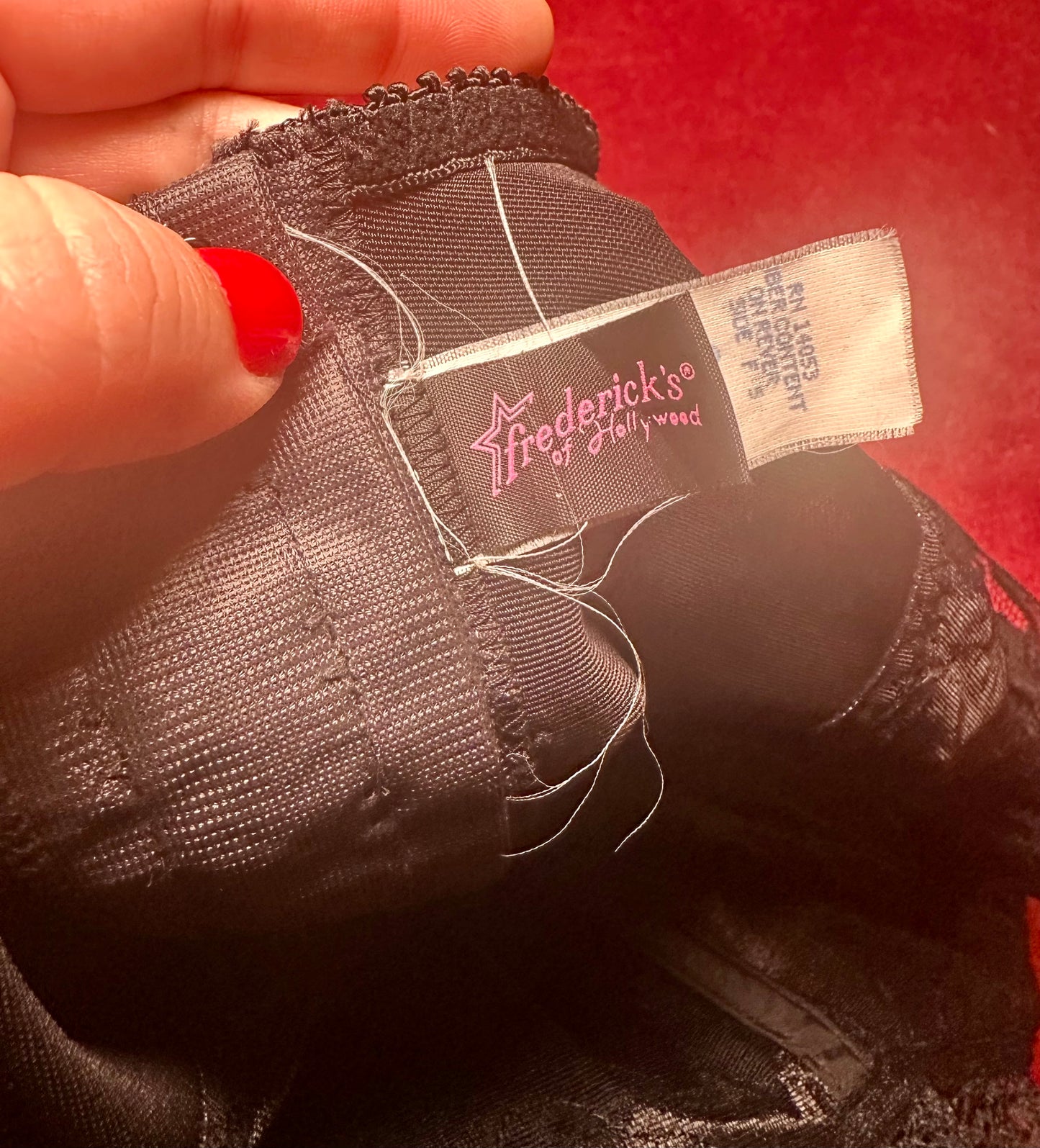 Black Lace Bustier (42 DD)