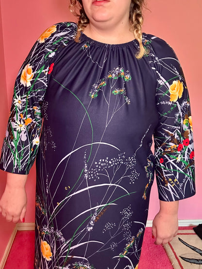 Funky Blue Nightgown (XXL)