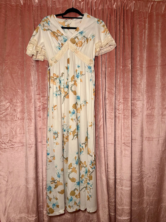 Cream Floral Dress (14)