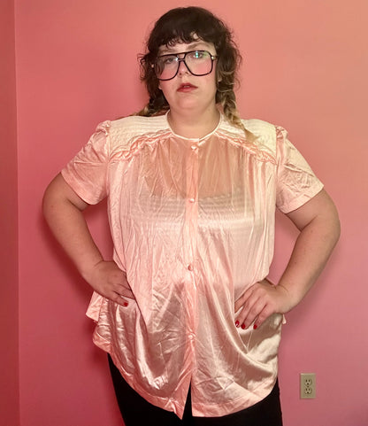 Baby Pink PJ Top (XXL)