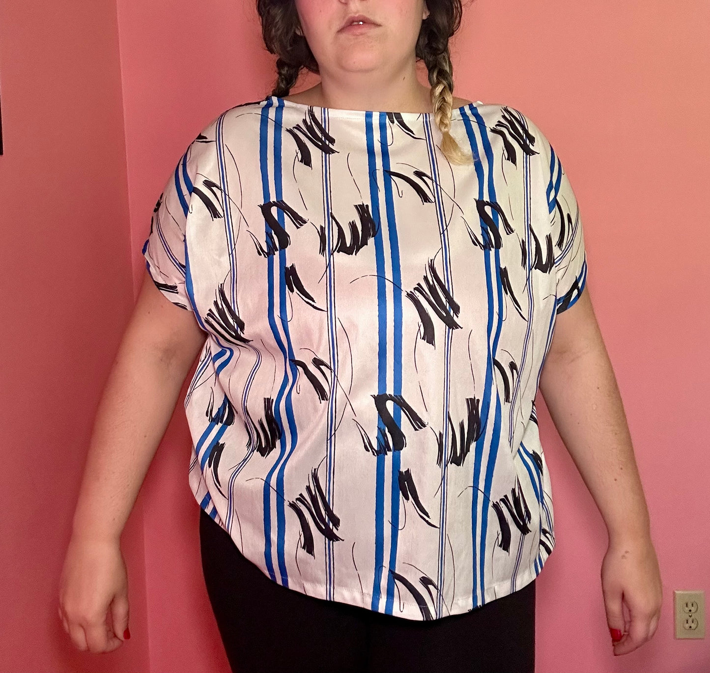 80s Funky Blouse (XL)