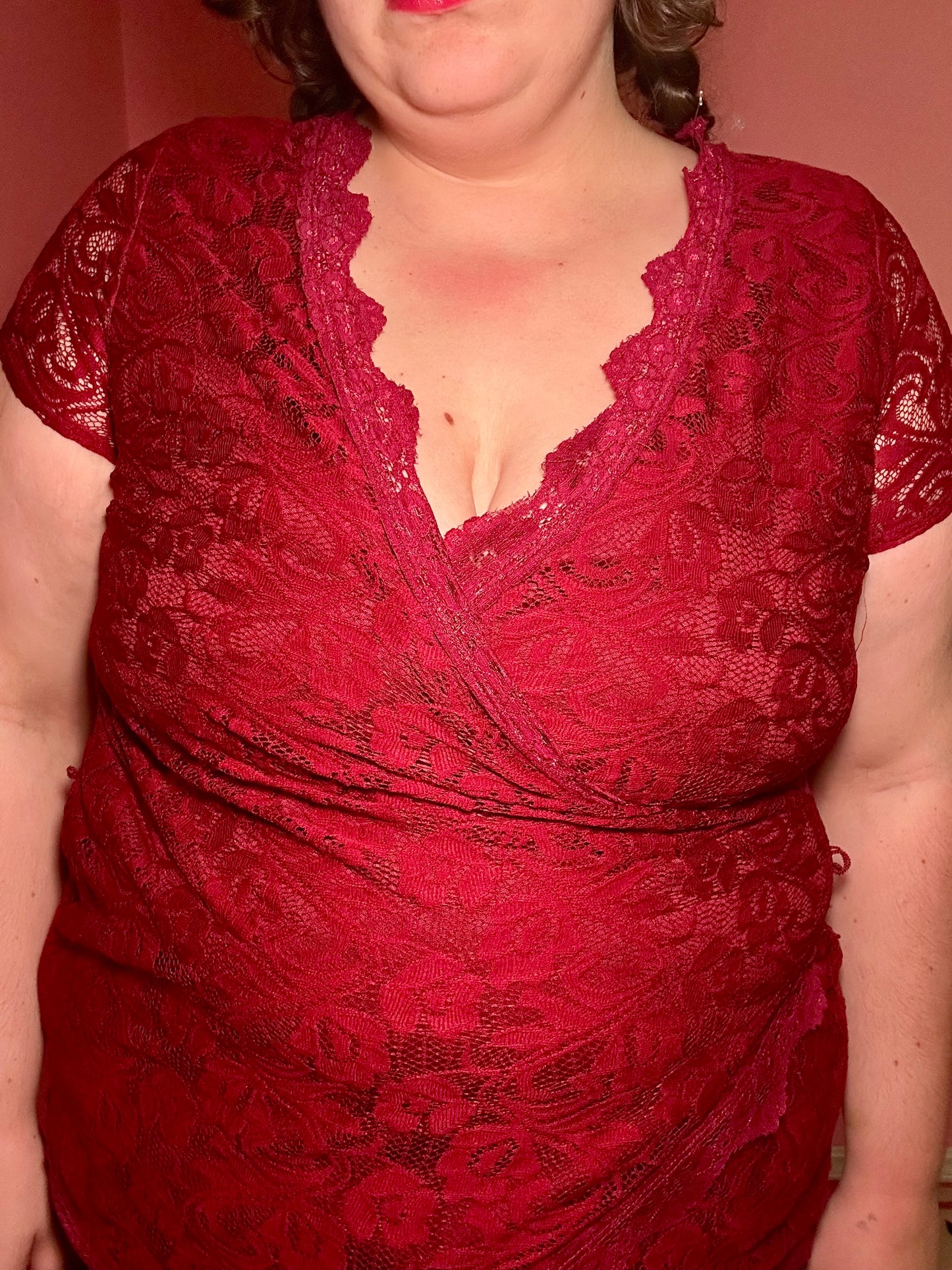 Scarlett Lace Top (XL)
