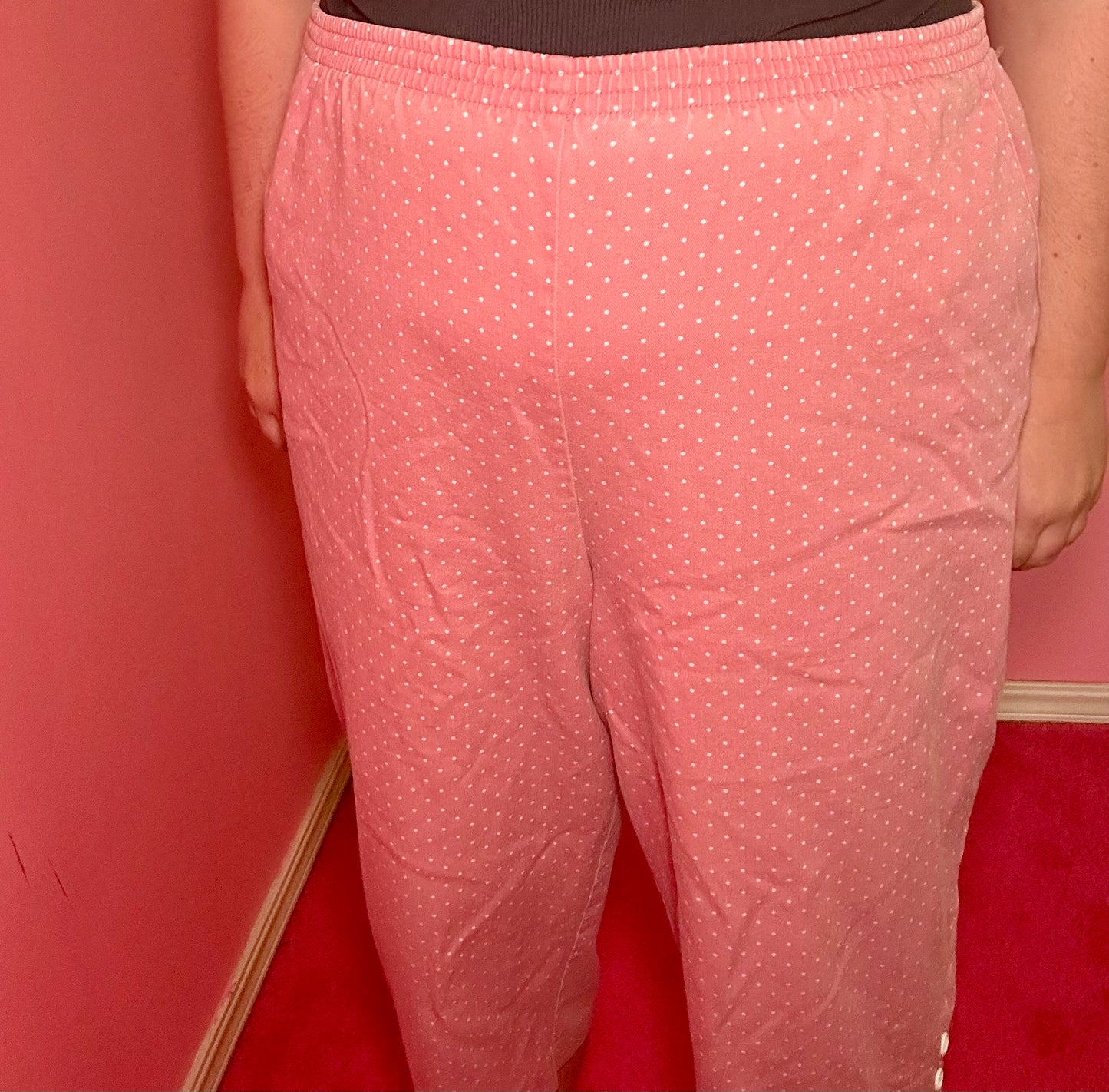 Pink Polka Dot Pant (2XL)