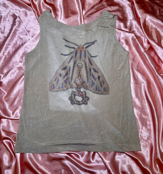 Pierced Moth Tank Top (1X)