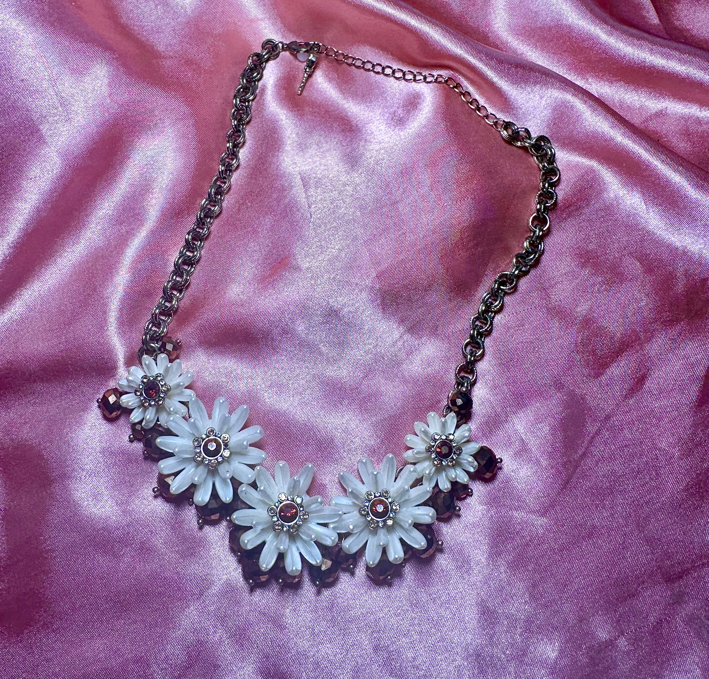 Betsey Johnson Daisy Necklace