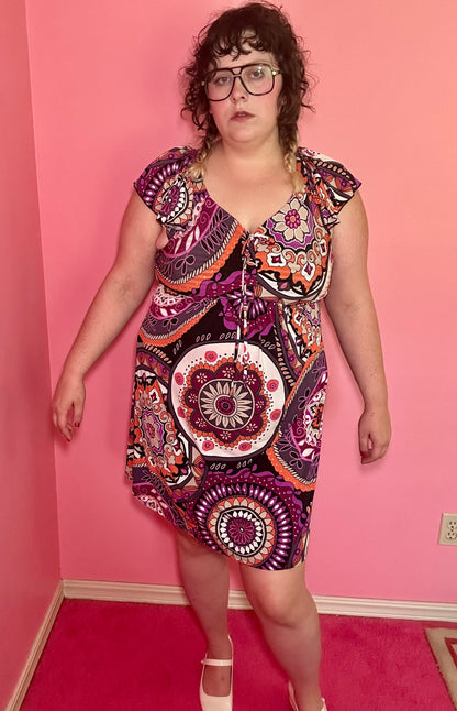 Groovy Y2K Dress (XL)