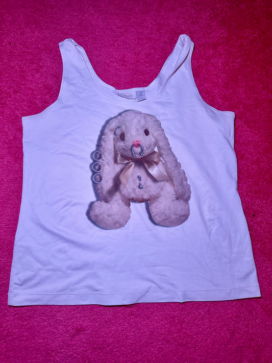 Pierced Bunny Tank (2X)
